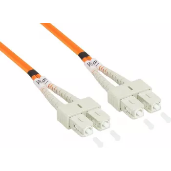 Vláknový patch kabel GoodConnections OM2 duplex multimode SC/SC, 15 m LW-815SC
