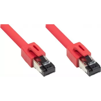 Síťový kabel GoodConnections Alcasa 8080-015R Cat8.1 S/FTP, 1,5m, červený