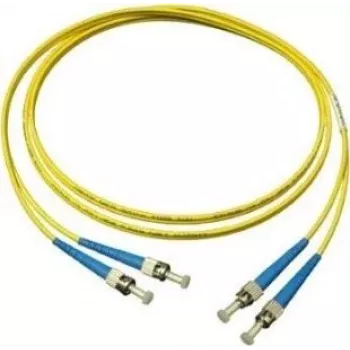 Optický kabel GoodConnections LW-905ST singlemode duplex ST/ST, 9/125 µm OS2, 5 m, žlutý
