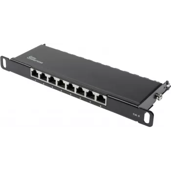Keystone jack GoodConnections Alcasa GC-N0124 Cat6 stíněný RJ45 - bez nástroje, Gigabit Ethernet, černý