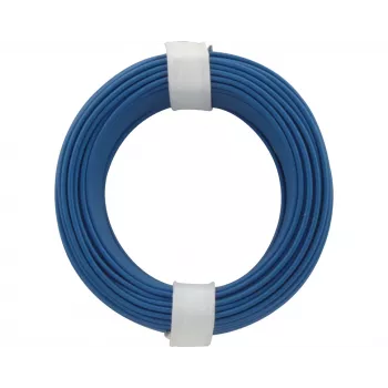 Vodič s lankem Donau Elektronik 118-2 1 x 0,14 mm² modrý 10 m