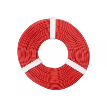 Vodič s lankem Donau Elektronik 125-050 0,25 mm² červený 50 m
