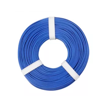 Propojovací vodič Donau Elektronik 125-052 1 x 0,25 mm² modrý 50 m