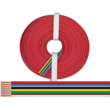 Vodič Donau Elektronik 225-885-10 8žilový 0,25 mm², 10 m, vícebarevný