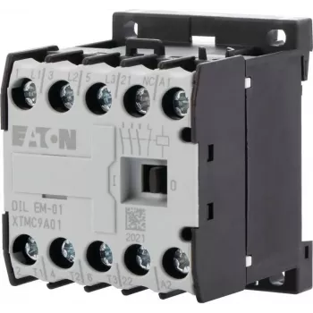 Eaton DILEM-01 Mini Contactor 3NO 24V AC 50Hz 9A 4kW IP20 010086