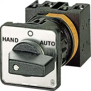 Přepínač Eaton T0-2-8211/E 2pólový, černo-metalický 022234