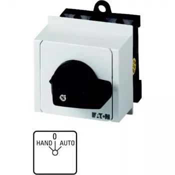 Přepínač Eaton T0-1-15431/IVS 1pólový, černo-bílý 026991