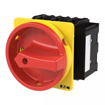 Přepínač Eaton P3-100/EA/SVB/HI11 3pólový, černo-červeno-žlutý 029383