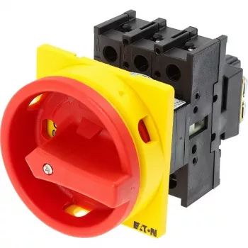 Otočný spínač Eaton P1-25/EA/SVB 3pólový, oranžovo-červený 041097