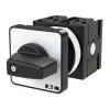 Eaton T0-3-8222/E 3-Pole Cam Switch 20A 690V AC, Black/Silver 048339