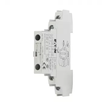 Eaton NHI12-PKZ0 Auxiliary Contact Block, 1NO+2NC, Side-Mount for PKZ0/PKE, White 072895