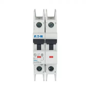 Jistič Eaton FAZ-C15/2-NA 15 A 2pólový s charakteristikou C (MCB) 102169