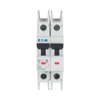 Jistič Eaton FAZ-C15/2-NA 15 A 2pólový s charakteristikou C (MCB) 102169