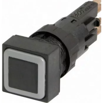 Tlačítko Eaton Q18D-GE, momentové, 1 N/O, černo-žluté 086417