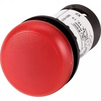 Plochá červená LED indikační kontrolka Eaton C22-L-R-24 24 V AC/DC 121627
