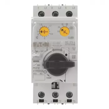 Jistič motoru Eaton PKE12/XTU-4, 3pólový, 0,3-12 A, 690 V AC 121732