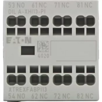 Blok pomocných kontaktů Eaton DILA-XHI13-PI, 1NO+3NC, čelní montáž, šroubové svorky 199320