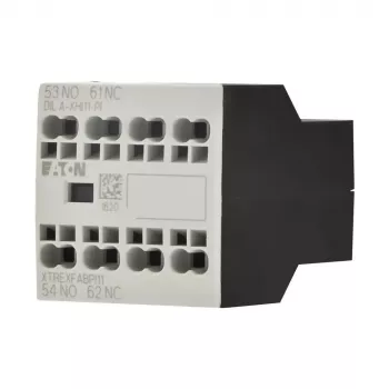 Blok pomocných kontaktů Eaton DILA-XHI11-PI, 1NO+1NC, push-in svorky, pro stykače DILM7-DILM38 199314