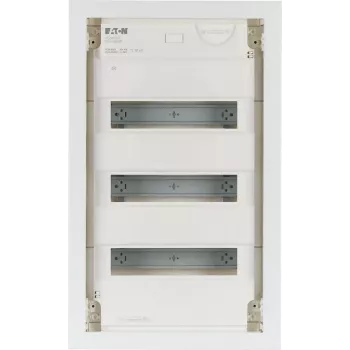 Rozvaděč Eaton KLV-36HWP-F na omítku, 3 řady, 36 modulů, průhledná dvířka, bílý 178810
