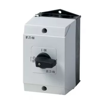 Otočný hlavní vypínač Eaton P1-32/I2, 3pólový, 32 A, černobílý, 207320