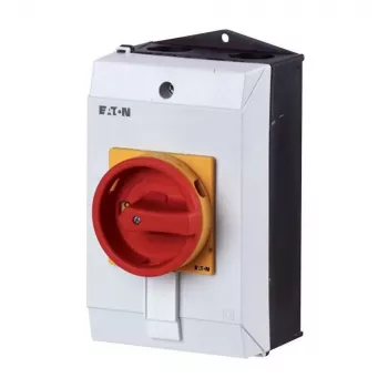 Elektrický přepínač Eaton P1-32/I2/SVB/N, 3pólový, šedočervený, 207319