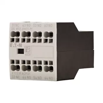 Blok pomocných kontaktů Eaton DILM32-XHI31-PI, 3NO+1NC, 4 A, šroubové svorky, čelní montáž pro stykače DILM7-DILM32 199312