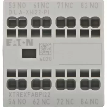 Blok pomocných kontaktů Eaton DILA-XHI22-PI, 2NO+2NC, 4 A, čelní montáž 199319