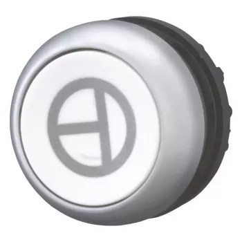 Tlačítko Eaton M22-D-W-X11, plastový čelní kroužek 101673