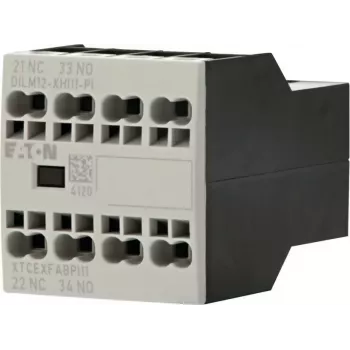 Blok pomocných kontaktů Eaton DILM12-XHI11, 1NO+1NC, čelní montáž, šroubové svorky 199456