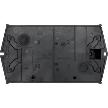 Prázdná skříň Eaton CI-K pro montáž na DIN lištu, 100 x 160 x 145 mm, světle šedá (RAL 7035), černé víko (RAL 9005), 206883