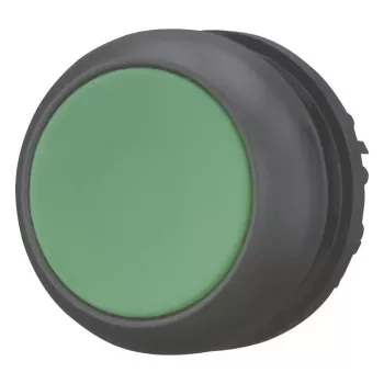 Tlačítko Eaton M22S-D-G, zelené/černé, plast, IP66/IP67/IP69 216597
