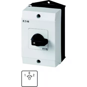 Elektrický spínač Eaton T0-3-8228/I1, 3pólový, černobílý 207125