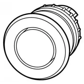 Tlačítkový spínač Eaton M22-DRP-R, červený, 216745