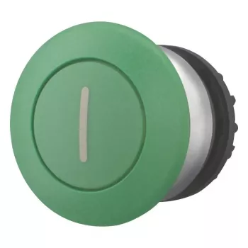 Tlačítkový spínač Eaton M22-DRP-G-X1, zelený, 216753