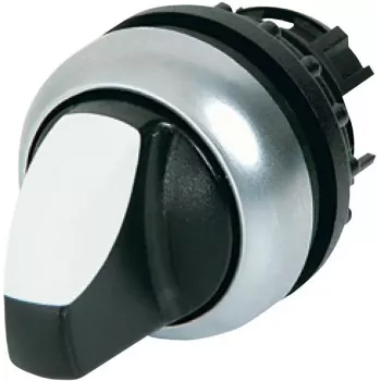 Přepínač Eaton M22-WLK3-W, černý/stříbrný/bílý 216833