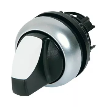 Přepínač Eaton M22-WLK3-W, černý/stříbrný/bílý 216833