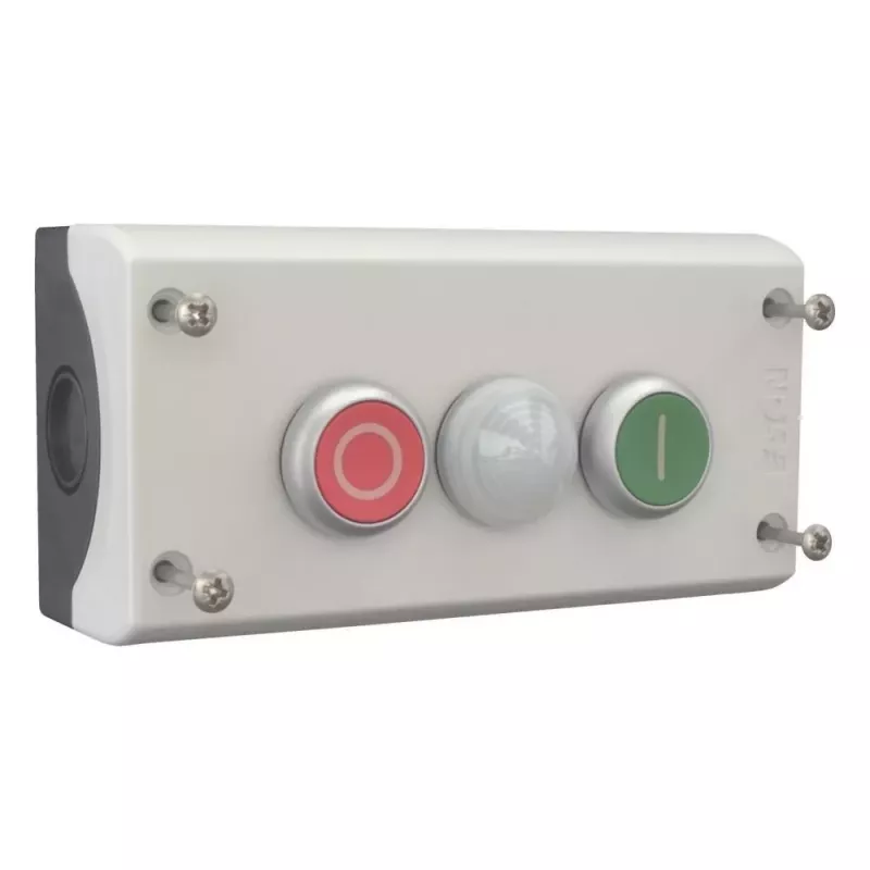 Panel se spínači Eaton M22-I3-M2, šedý 216533