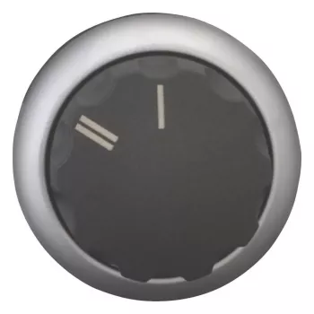 Volič Eaton M22-WR-X92, 2polohový, aretovaný, otočný knoflík, černý