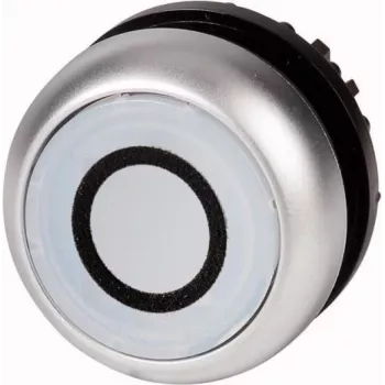 Spínač Eaton M22-DL-W-X0, černý/kovový/bílý 216940