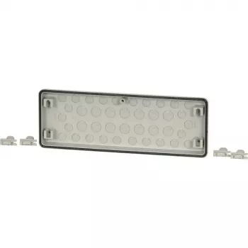 Příruba rozváděče Eaton FL4-2, šedý plast, 329 x 23 x 116 mm 014863