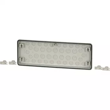 Příruba rozváděče Eaton FL4-2, šedý plast, 329 x 23 x 116 mm 014863
