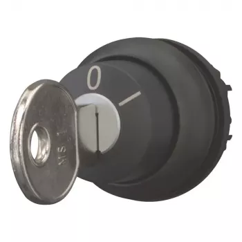 Klíčový volič Eaton M22S-WS, 2polohový, aretovaný, černý 216882