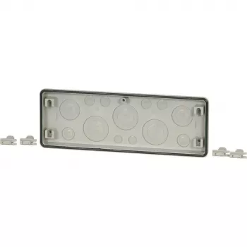 Příruba skříně Eaton FL4-5, šedý plast, 329 x 23 x 116 mm 021982