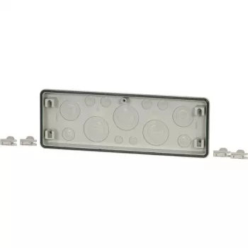 Příruba skříně Eaton FL4-5, šedý plast, 329 x 23 x 116 mm 021982