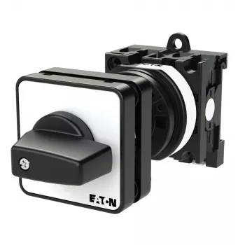 Přepínač Eaton T0-1-15431/Z, 1pólový, černá/bílá