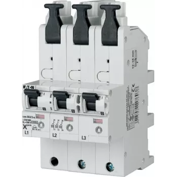 Jistič Eaton LSHU-E16/3-KL typ E, 3pólový, 16 A, 400 V AC, 10 kA 119712
