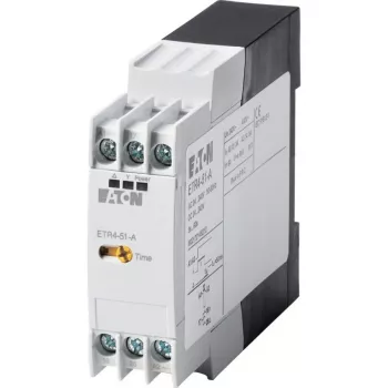 Časové relé hvězda-trojúhelník Eaton ETR4-51-A, 24-240 V AC/DC, 3-60 s, 2 CO, DIN lišta 031884