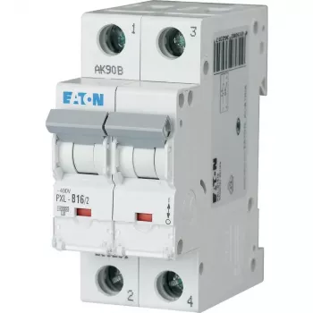 Jistič Eaton PXL-C16/2, 2pólový, 16 A, charakteristika C, 6 kA 236289