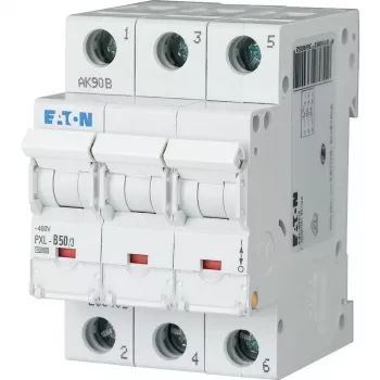 Jistič Eaton PXL-B50/3 (MCB) 3pólový 50A typ B 10kA 236405