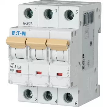 Jistič Eaton PXL-C13/3 13 A 3pólový s charakteristikou C (MCB) 6 kA 236424